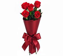 Букет 5 Красных роз Эдлесс Лав в Тиликтино