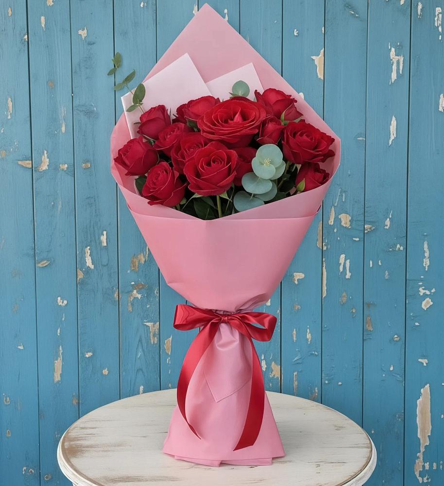 Букет цветов из: Розы в Тиликтино