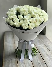 Букет 35 Белых роз в Тиликтино