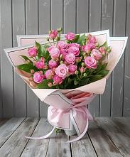 Букет Розовый кустик в Тиликтино