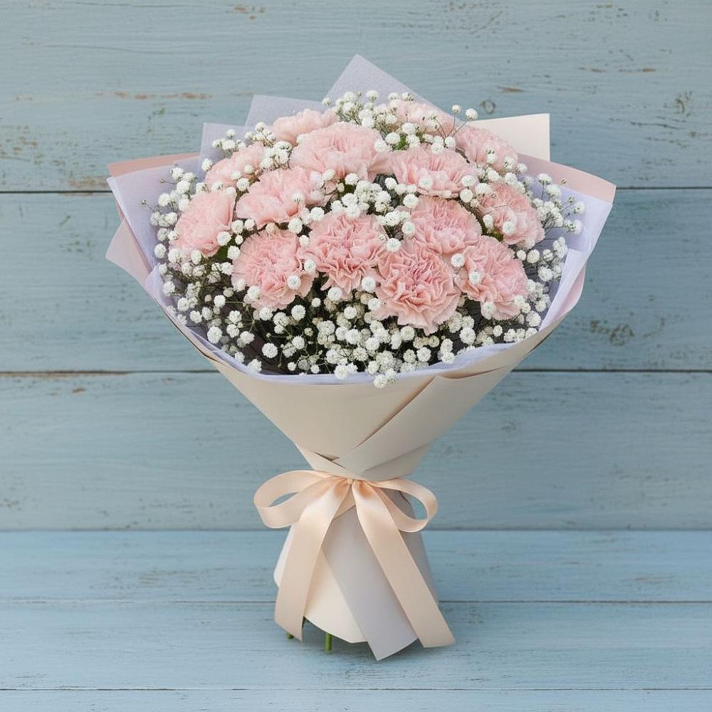 Букет цветов из: Гвоздики в Тиликтино