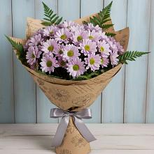 Букет цветов из:  Хризантемы в Тиликтино