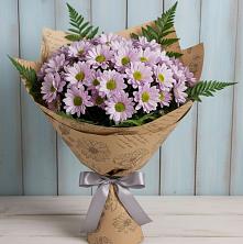 Букет цветов из:  Хризантемы в Тиликтино