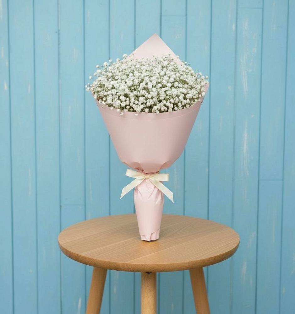 Букет цветов из: Гипсофила в Тиликтино