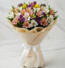 Букет цветов из:  Альстромерии в Тиликтино