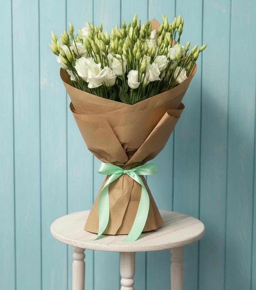 Букет цветов из: Лизиантусы в Тиликтино