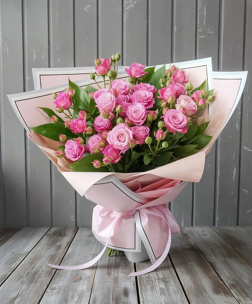 Букет Розовый кустик в Тиликтино