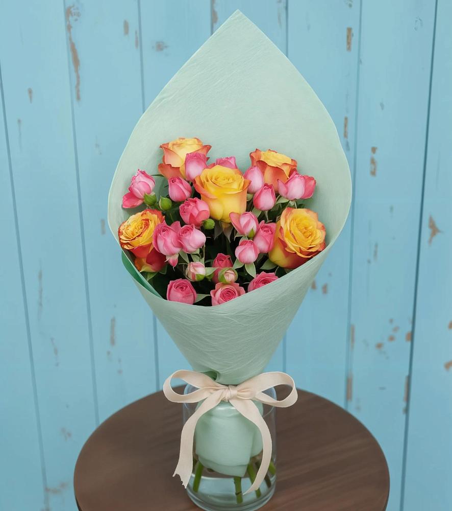 Букет цветов из: Розы в Тиликтино