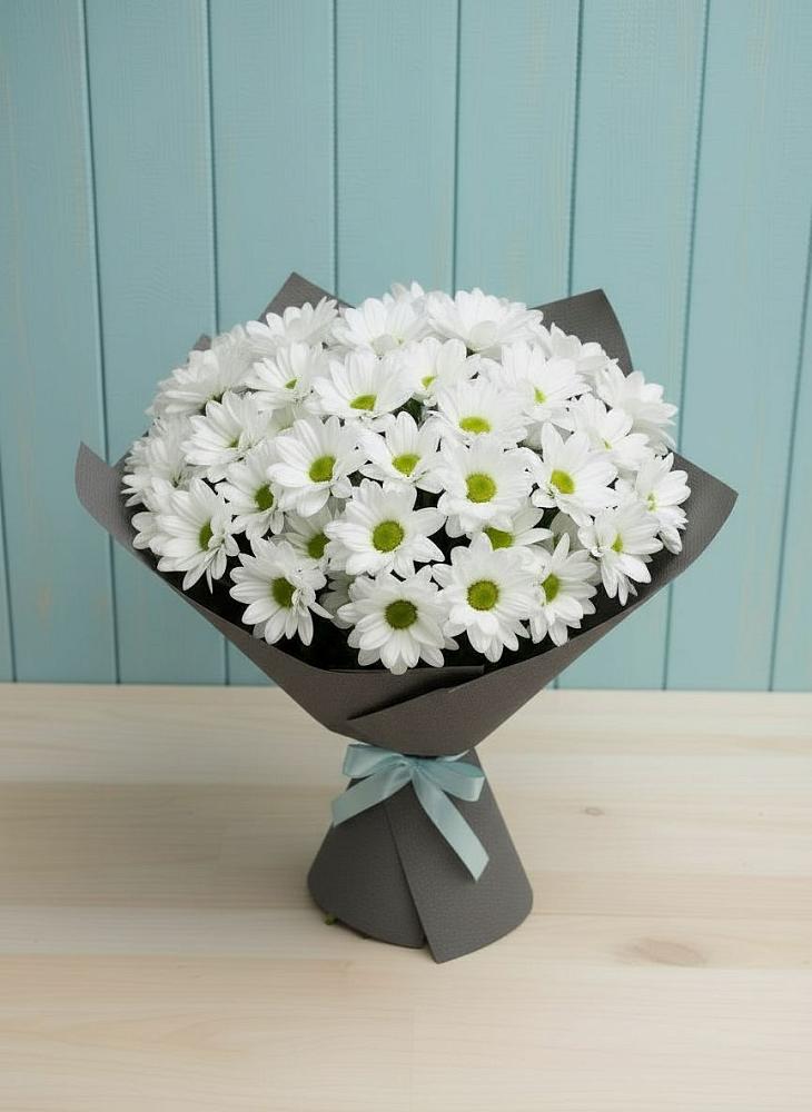 Букет цветов из: Хризантемы в Тиликтино