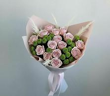 Букет цветов из:  Розы и Хризантемы в Тиликтино