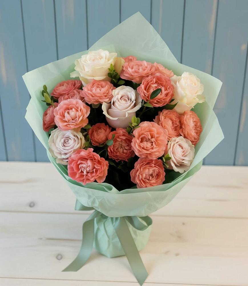 Букет цветов из: Розы в Тиликтино