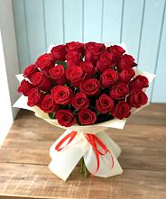 Букет 29 Красных роз в Тиликтино