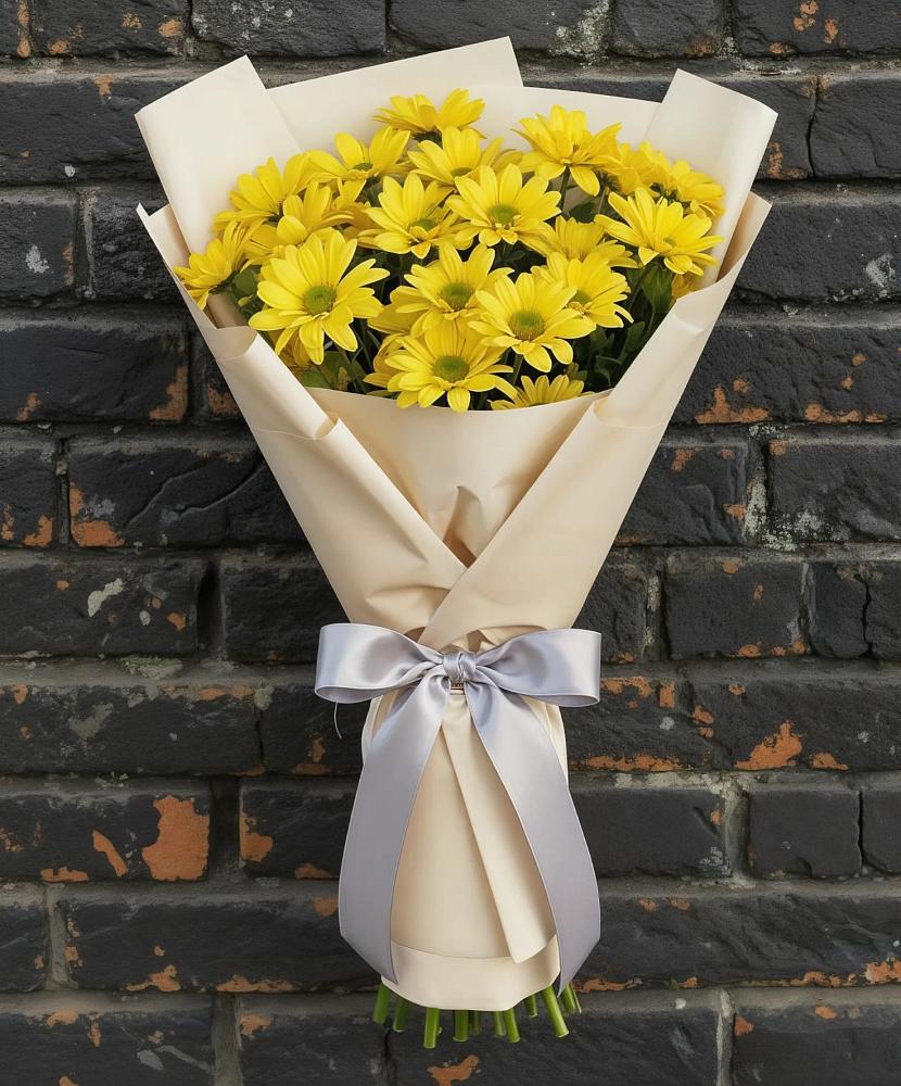 Букет цветов из: Хризантемы в Тиликтино