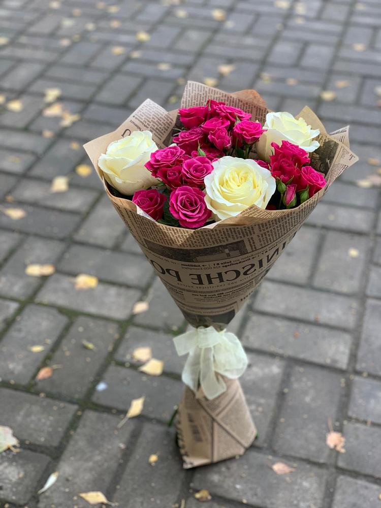 Букет цветов из: Розы в Тиликтино