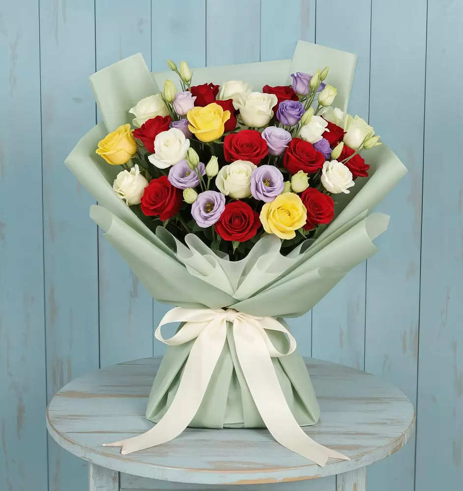 Букет цветов из: Розы в Тиликтино