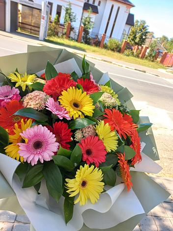 Букет цветов из: Герберы в Тиликтино