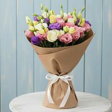 Букет цветов из:  Лизиантусы #REPLACE_PRED# Тиликтино
